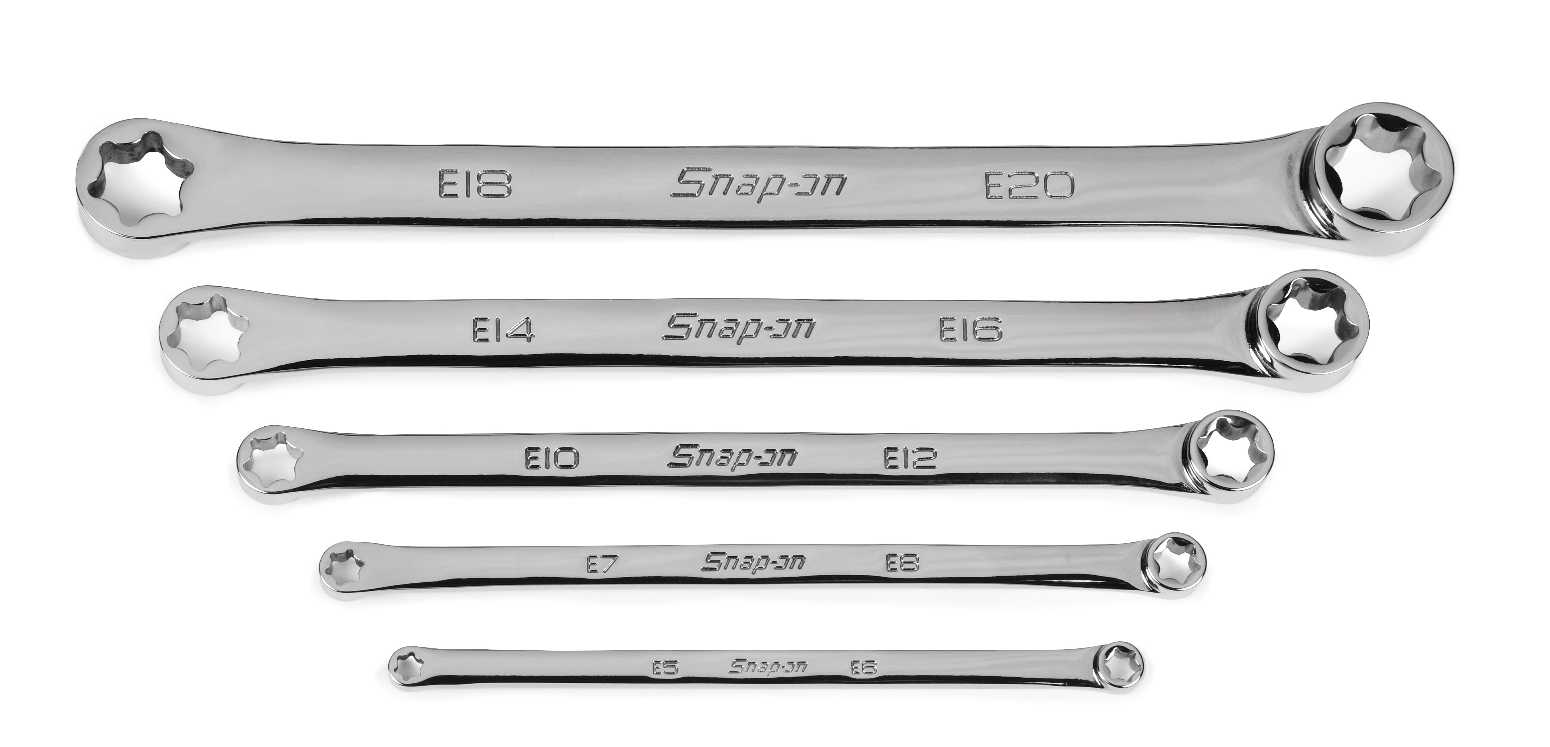 5 pc TORX® Double Box Wrench Set (E5-E20) | ETX705 5 pc TORX® Double Box Wrench Set (E5-E20) | ETX705